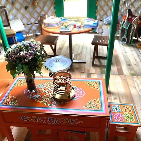 Campsite Mongolian Yurt Camp Cesky Sternberk